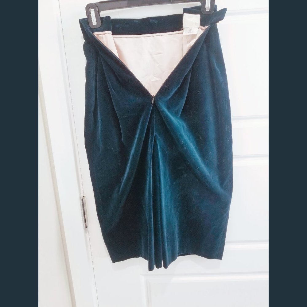 VIVIENNE WESTWOOD Velvet Pencil Skirt - size XS
